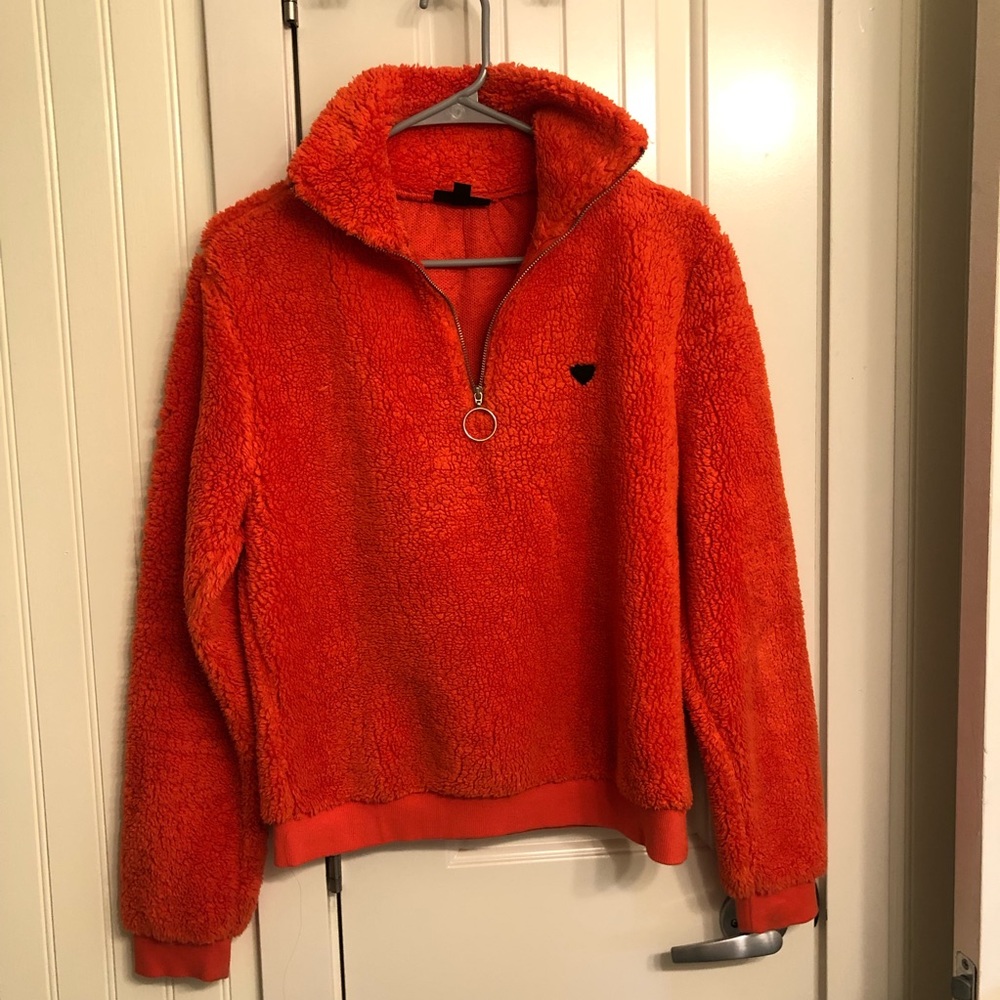 Topshop teddy pullover